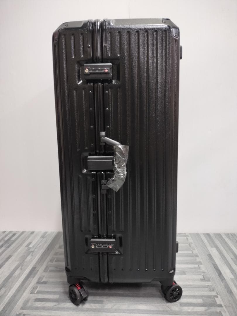 [GGQAAA]トロリースーツケース 女性出張 留学用 Lサイズ (Black)