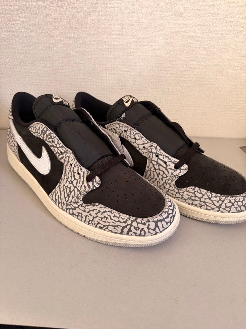 NIKE Air Force 1 レトロ ロー OG ブラックセメント