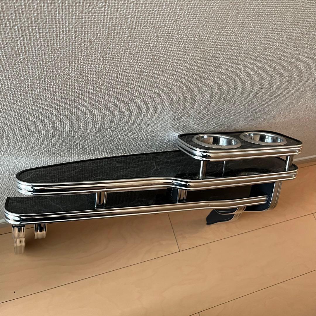 50プリウス　フロントテーブル　カップホルダー ブラック