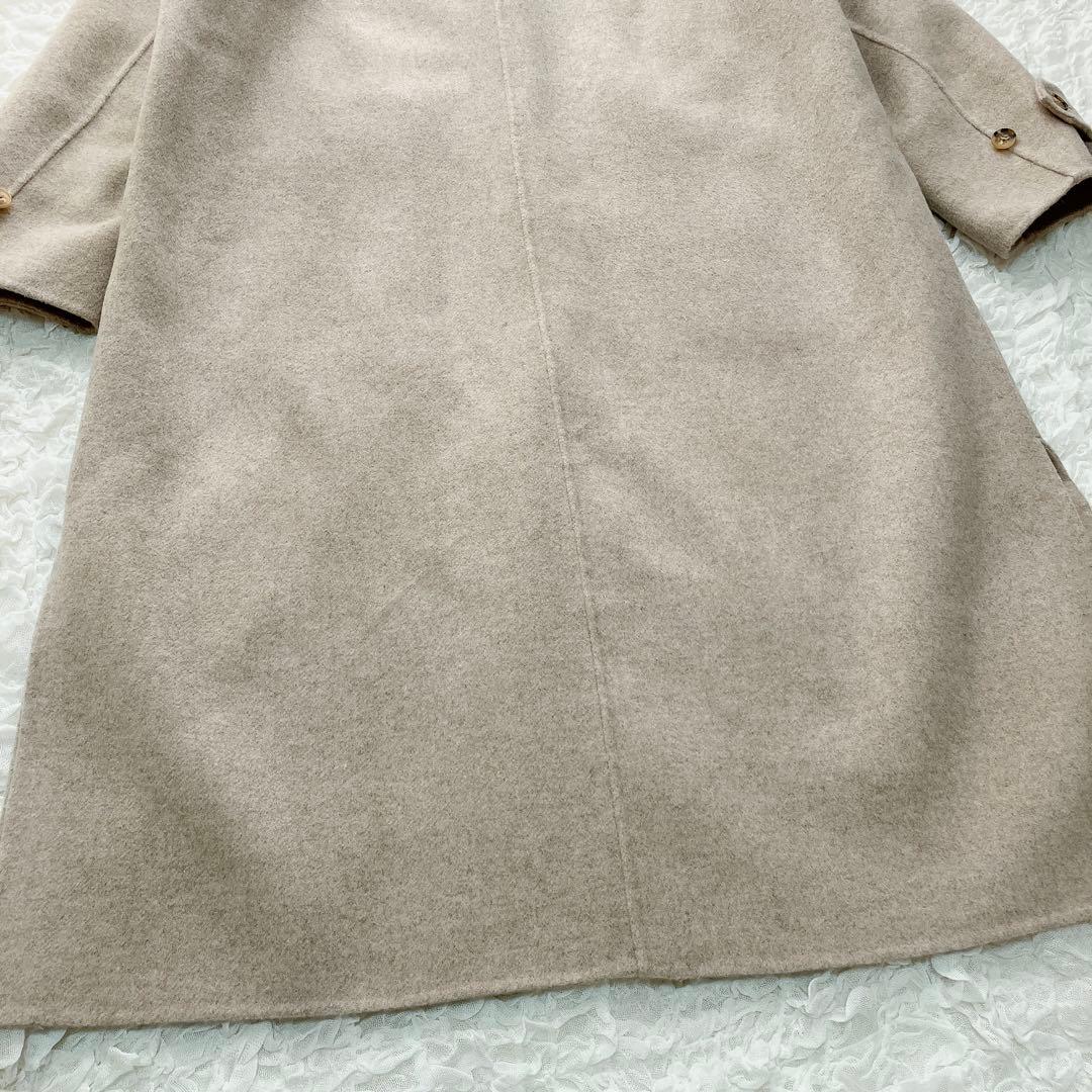 23区　24AW MANTECOPureリバー ロングコート　38 ベージュ