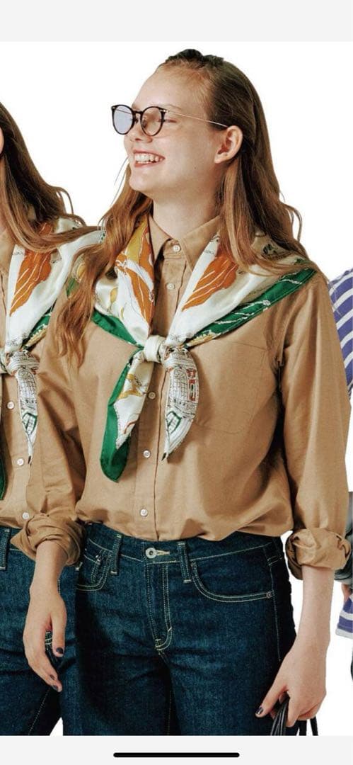 manipuri BALLON シルクスカーフ　ファッジ掲載