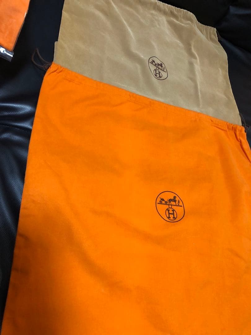 エルメス　ケリー、バーキン、ガーデンパーティー、エールバッグ等大型バッグ保存袋等