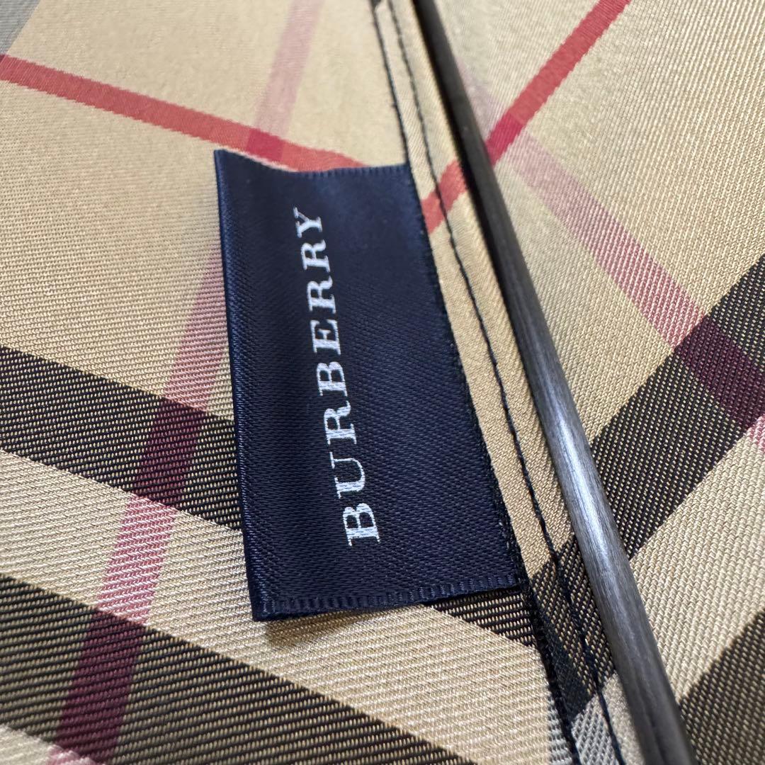 BURBERRY 65cm 未使用 傘 チェック柄