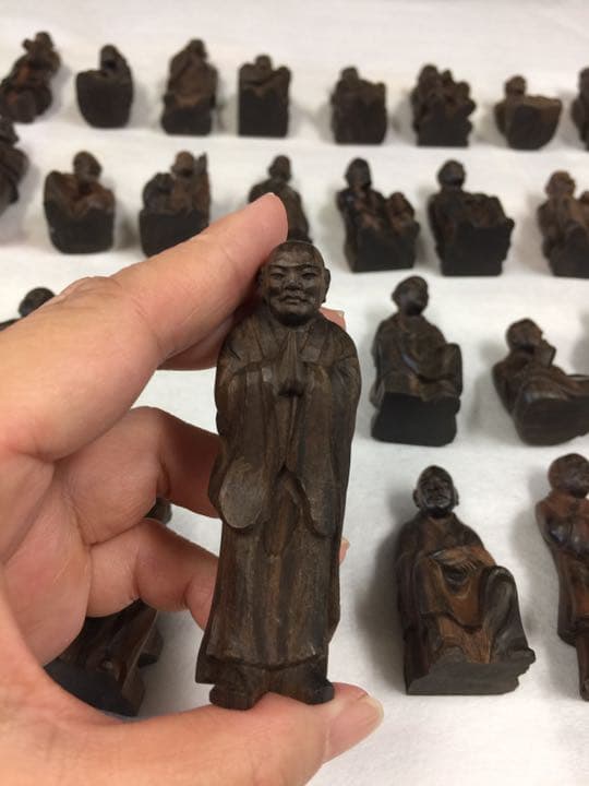 108羅漢    黒檀