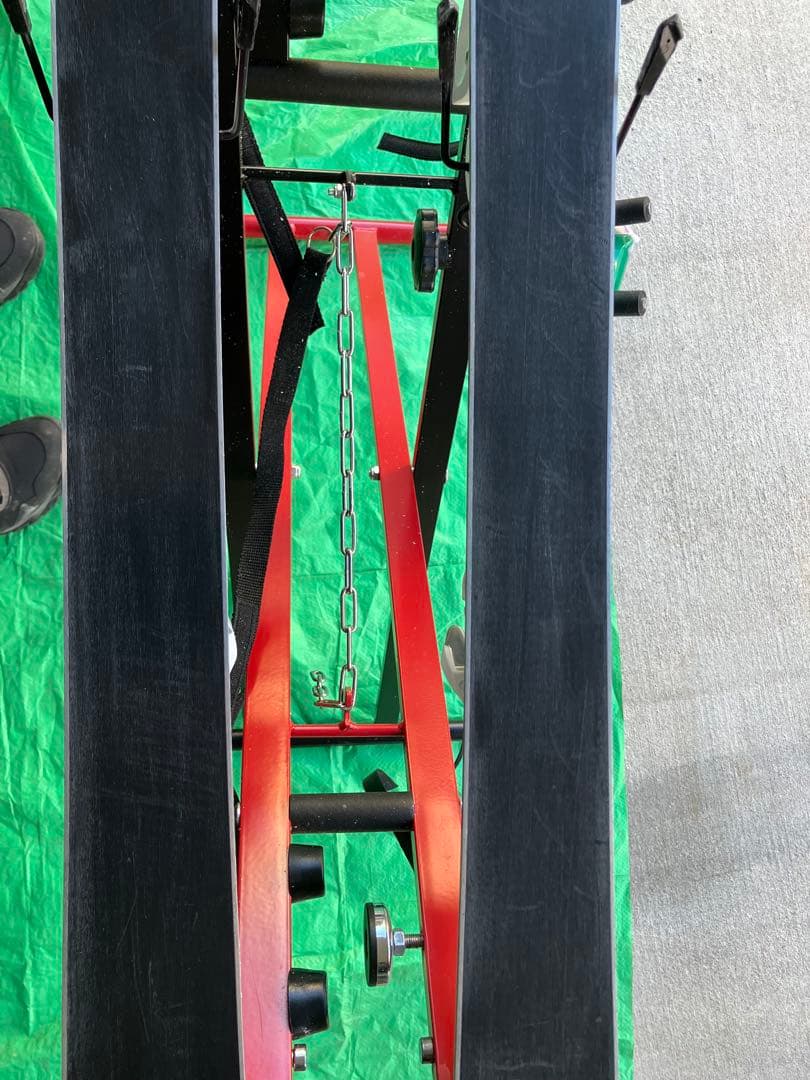 スキー Hart 128cm Innocence 板 ストック セット 袋付き