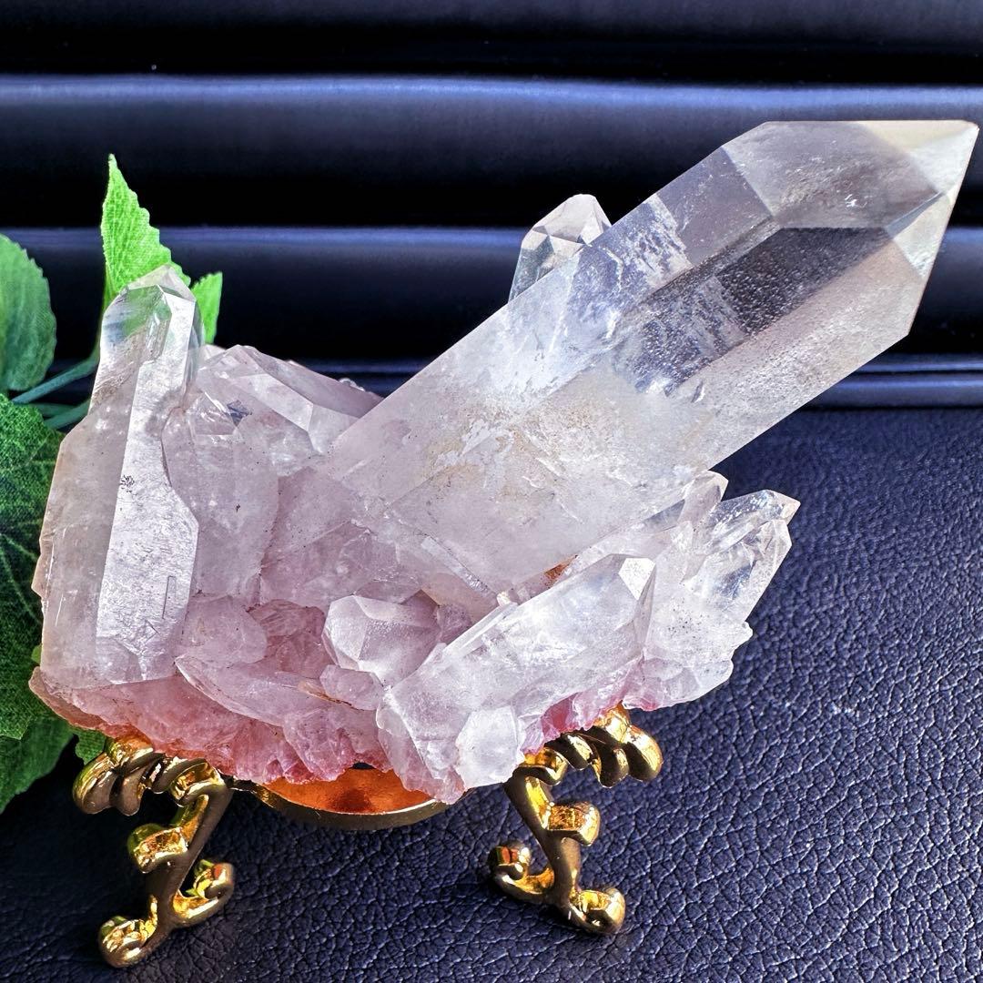 爆アレ❗️オーラ皮膜☆レインボー☆可愛い♡超綺麗ヒマラヤクラスター天然石A1525