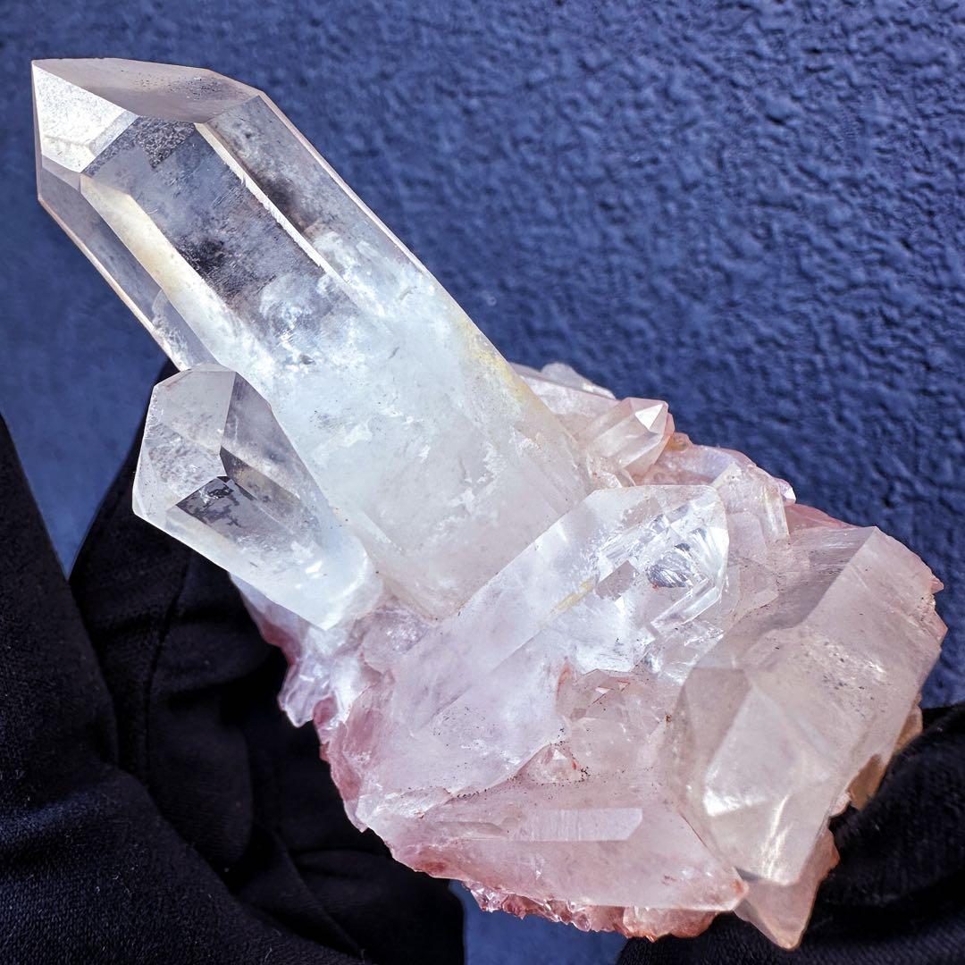 爆アレ❗️オーラ皮膜☆レインボー☆可愛い♡超綺麗ヒマラヤクラスター天然石A1525