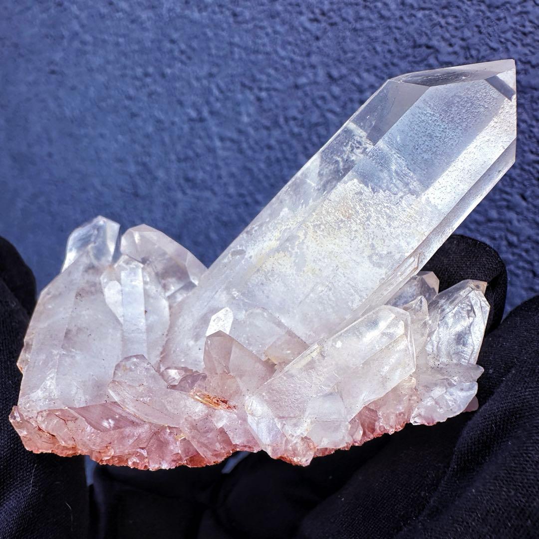 爆アレ❗️オーラ皮膜☆レインボー☆可愛い♡超綺麗ヒマラヤクラスター天然石A1525