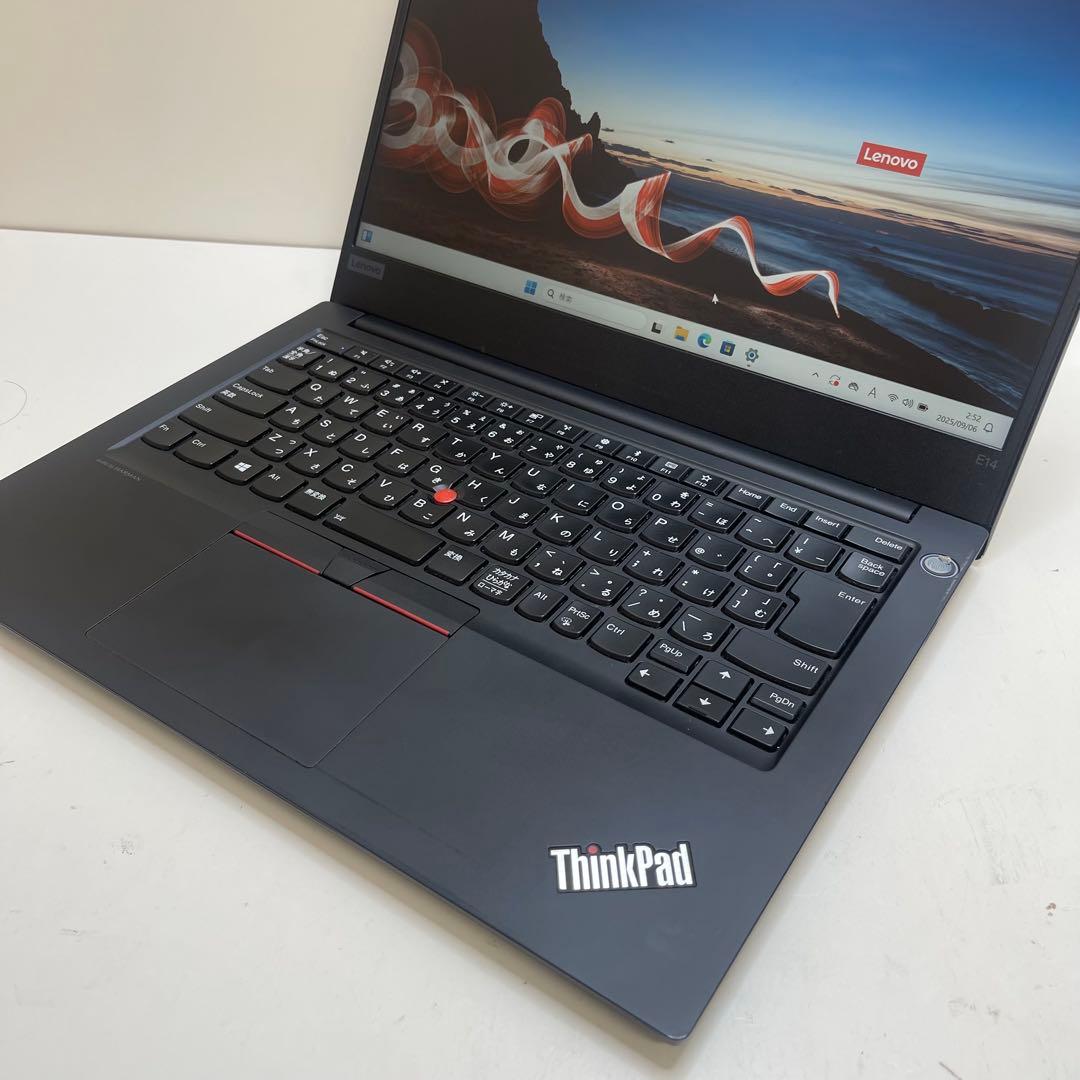 #225 レノボ ThinkPad E14 i3-10110U 16gb 256