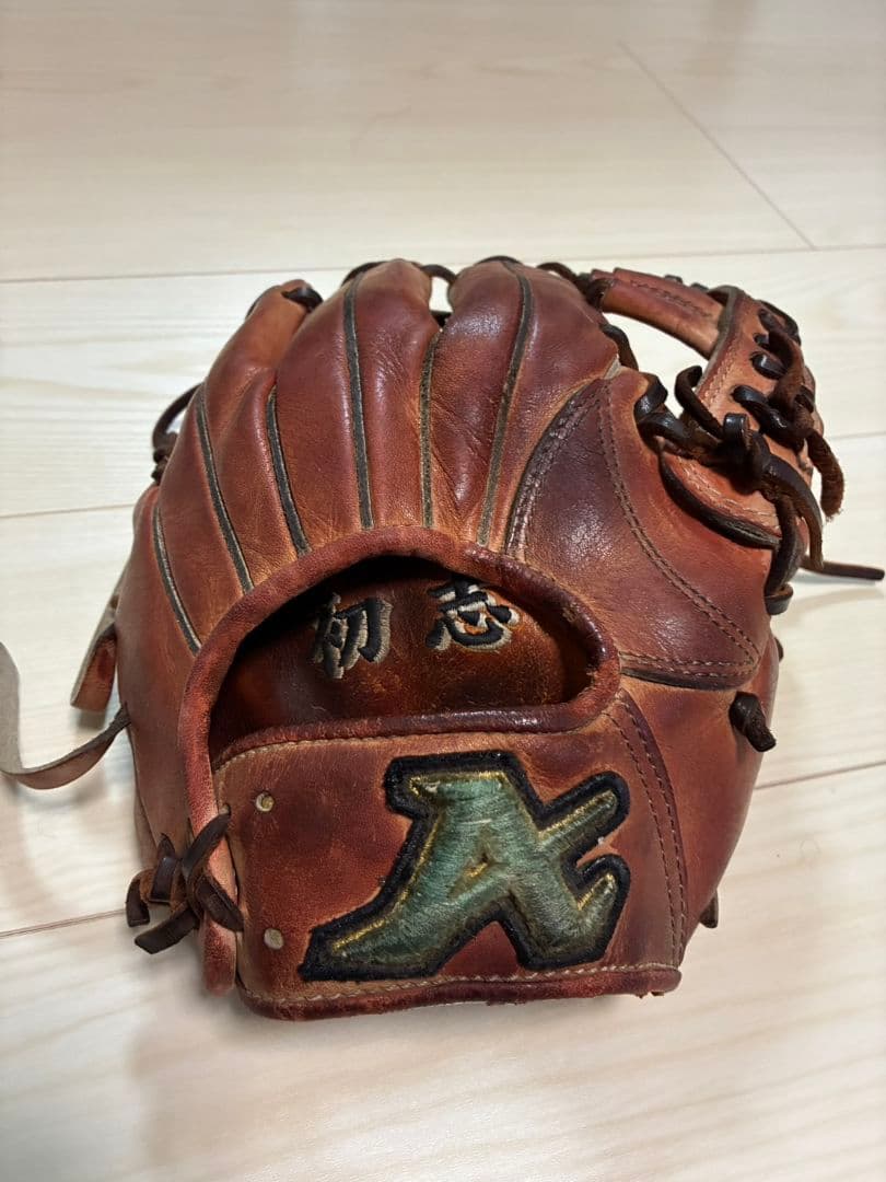 レザー製 ピンク 硬式野球グローブ