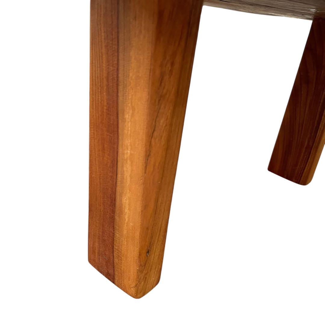 座卓　バール杢 ポプラ 一枚板 無垢材 瘤杢 チギリ ダイニングテーブル 希少