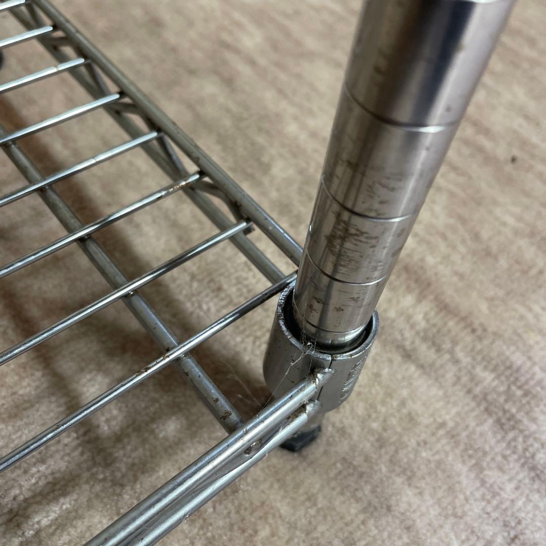 ホームエレクター ワイヤーシェルフ 4段 幅65奥行35高100