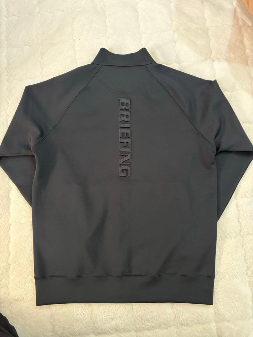 【新品タグ付】BRIEFING 3Dロゴ　ジャケット ブルゾン　ブラック　黒