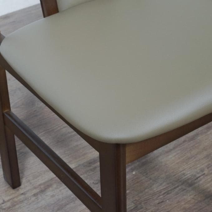 ゆうまる　2脚セット【新品】ダイニングチェア　シンプル