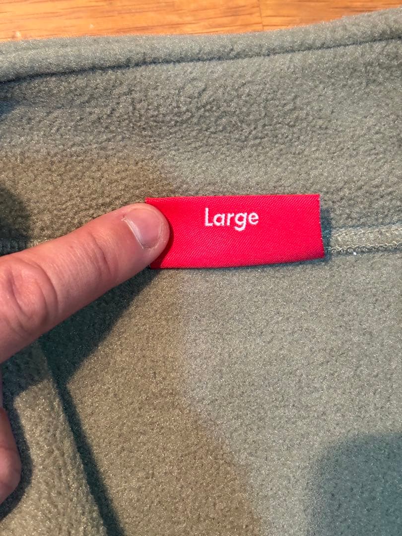 h*i様 Supreme Polartec Half Zip Pullover