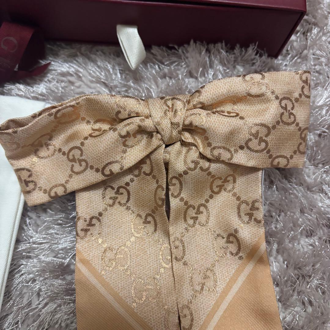 GUCCI ヘアリボン ピンク