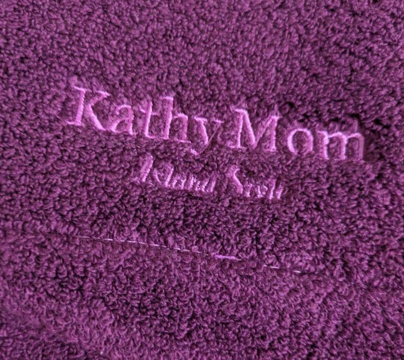 KathyMam キャシーマム タオルケット シングルサイズ パープル