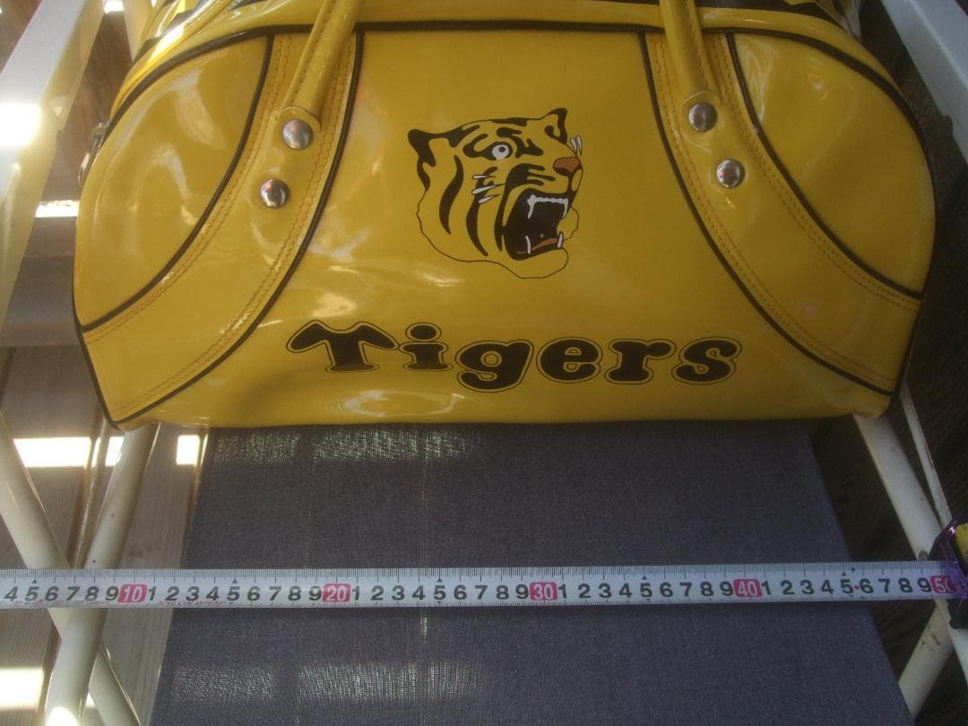 昭和レトロ★ 阪神タイガース　ボストンバッグ ★タグ付き未使用