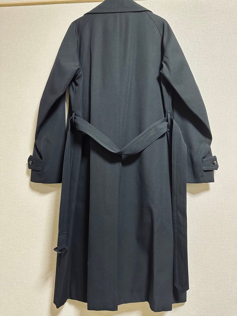 未使用❗️日本製高級ラインユナイテッドアローズLサイズチェスターコート黒ウール生地