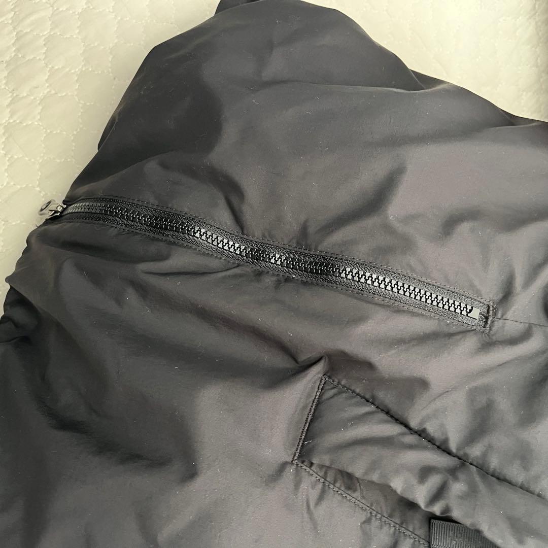 ナンガNANGAスタンドカラーダウンジャケットブラックM