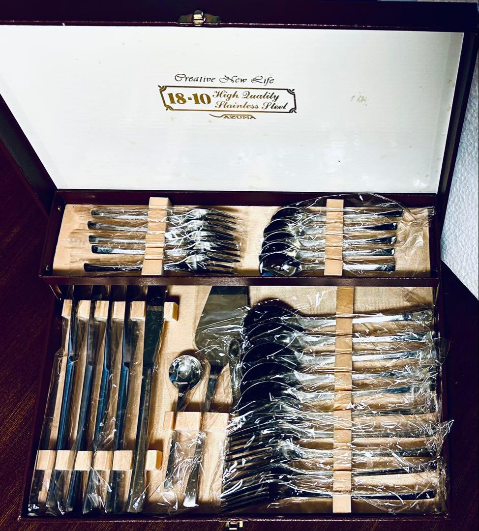 アズマ　Azuma ステンレス　　カットラリーセット　28点