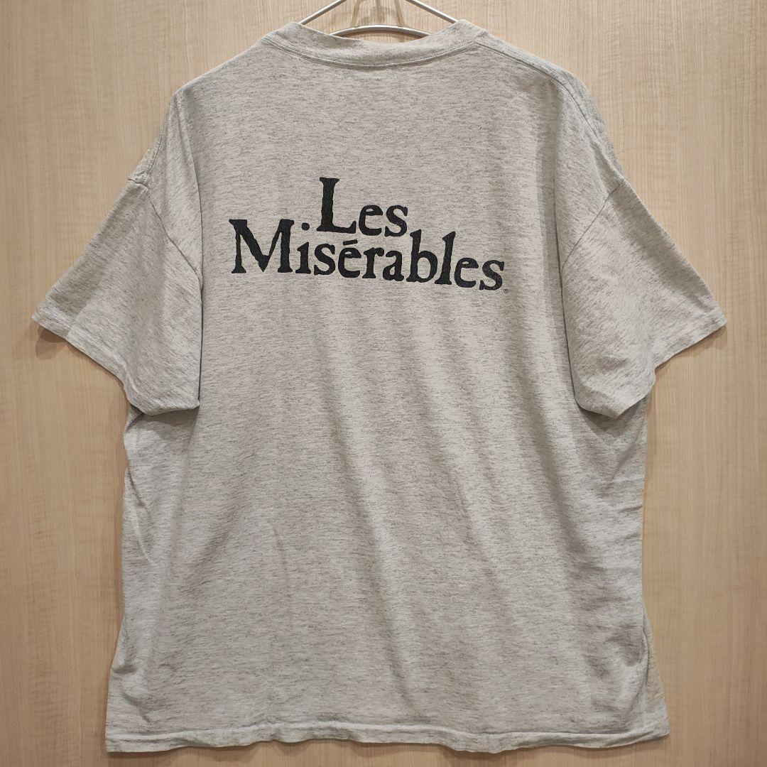 80年代 USA製 LES MISERABLES レミゼラブル 両面プリント