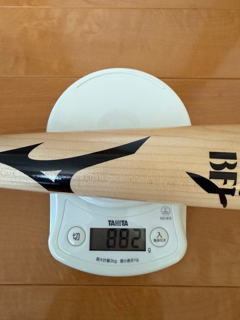 美品 硬式用 木製バット ミズノプロ ロイヤルエクストラ 84cm 882g