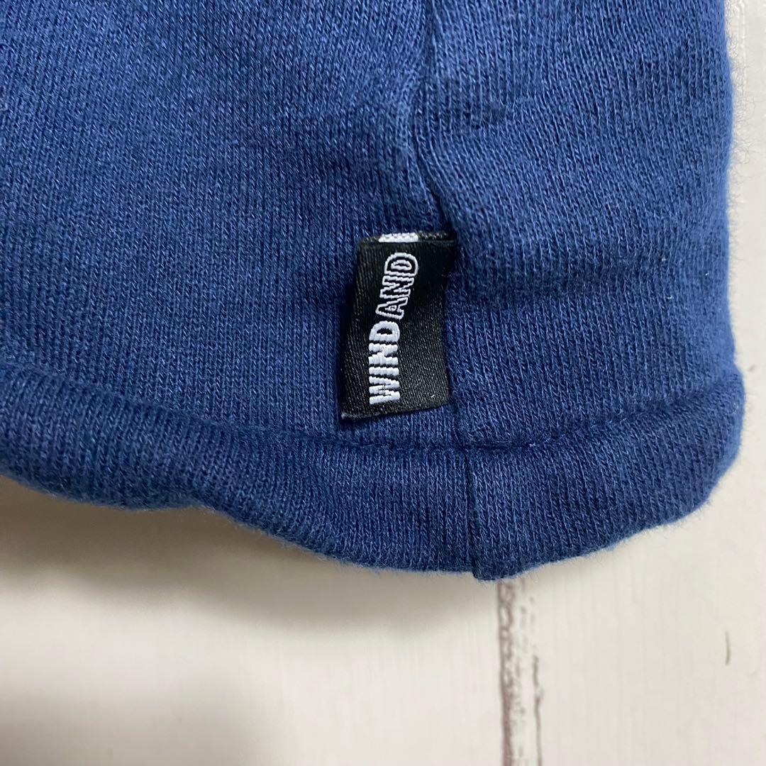 【即完売】 WIND AND SEA フルジップ パーカー 初期 両面 刺繍