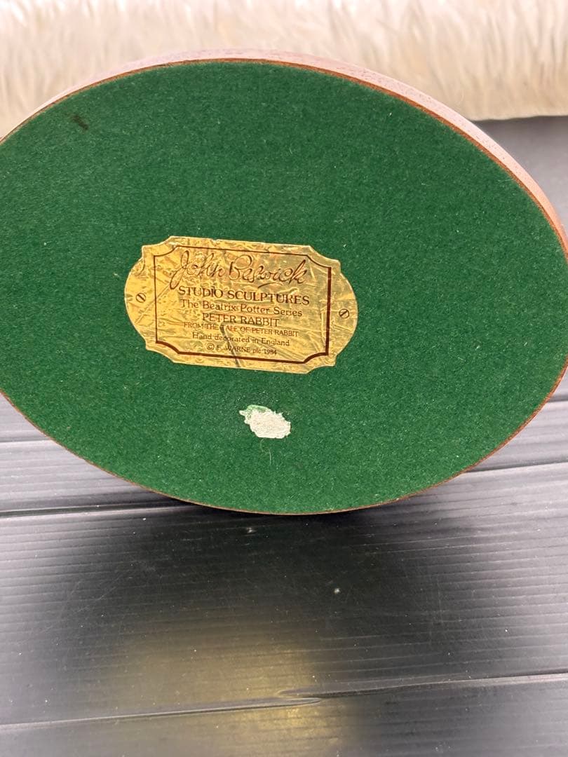 希少！未使用コレクション❣️ジョンベスウィック ピーターラビット フィギリン