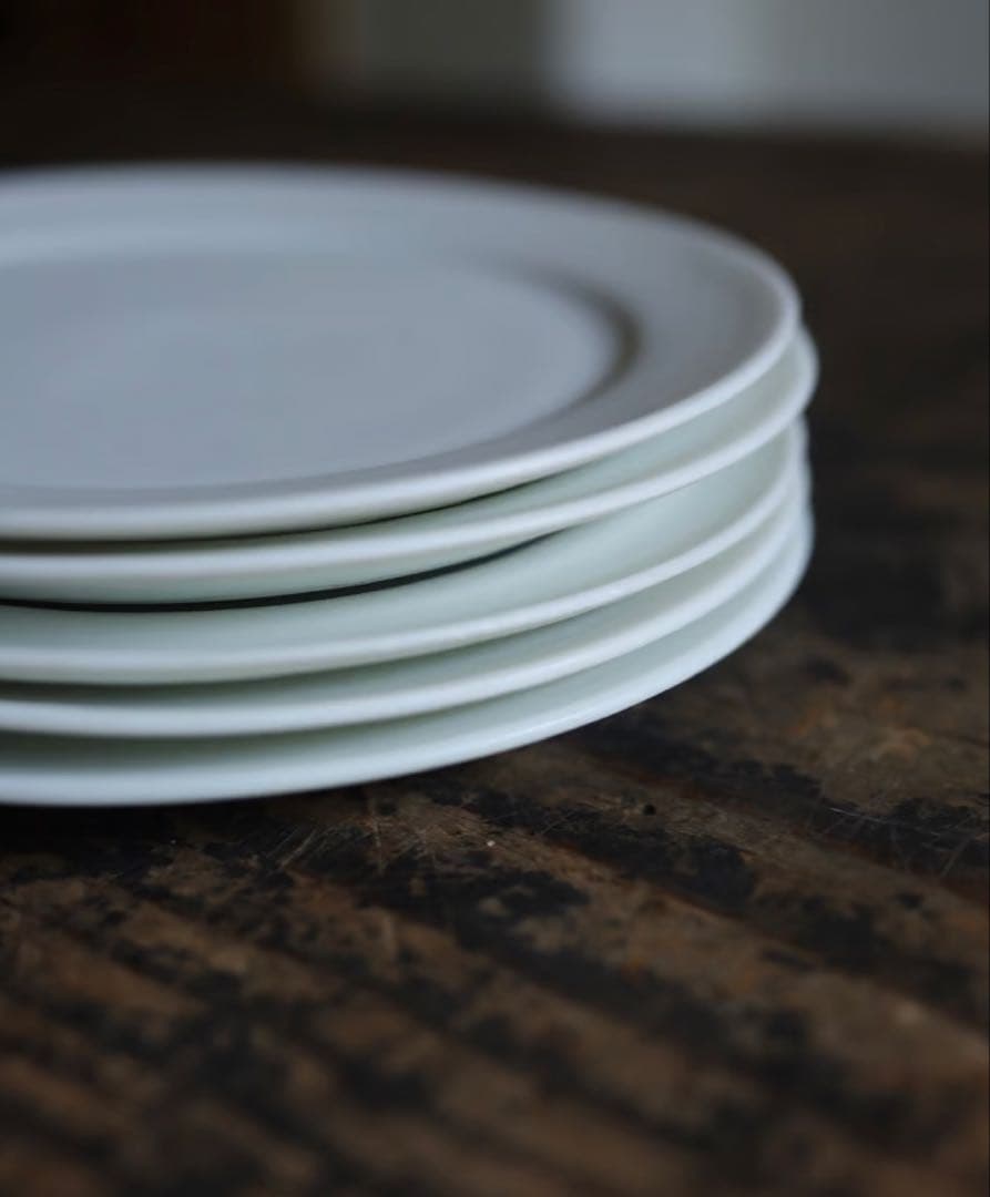 【新品未使用】寒川義雄　オランダ皿（リム皿）5枚