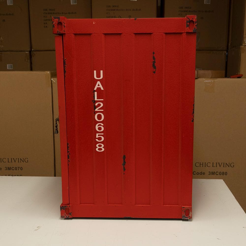 SC SB　収納ボックス　レッド