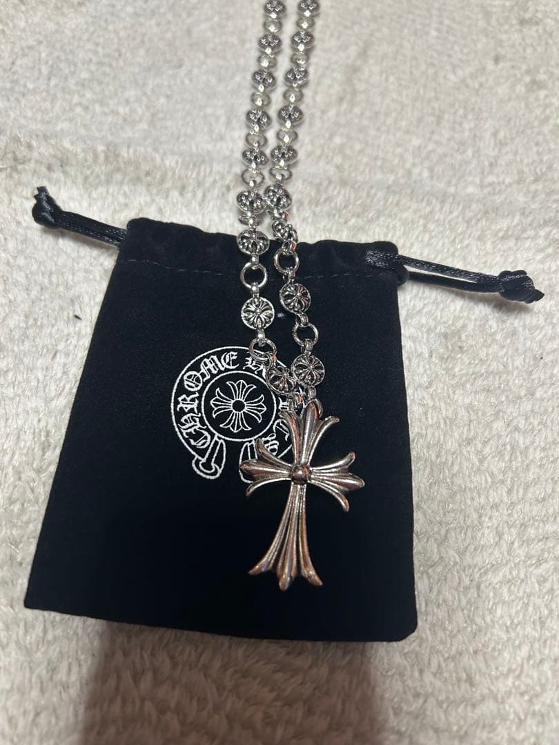 CHROME HEARTS クロスモチーフネックレス