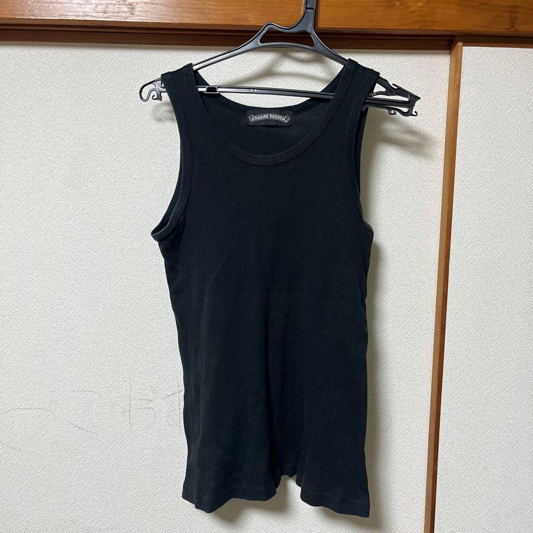 最終値下げ　CHROME HEARTS ブラックタンクトップ