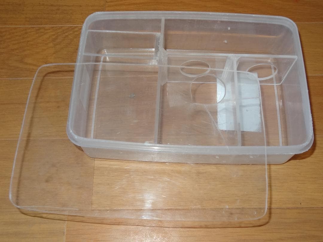 ハムスター 飼育ケージ 飼育セットケース  前開き 透明 天板開閉 地下型の巣箱