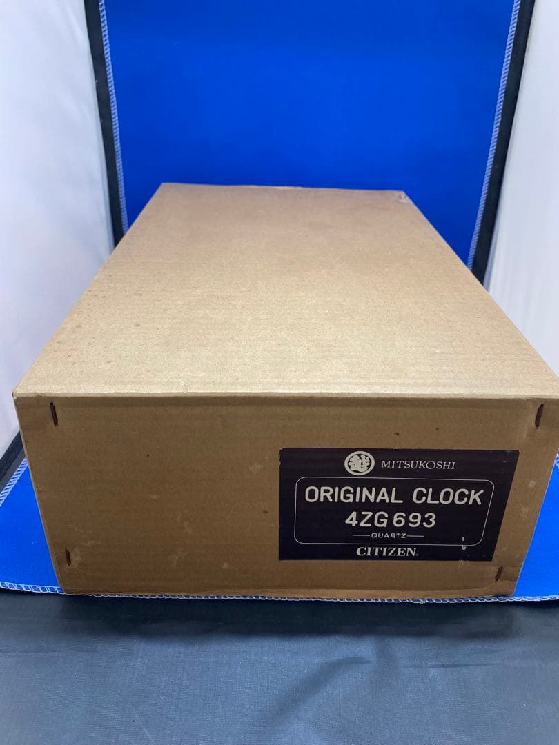 最終値下げ‼️*1284激レア　新品　三越　CITIZEN シチズン　置き時計