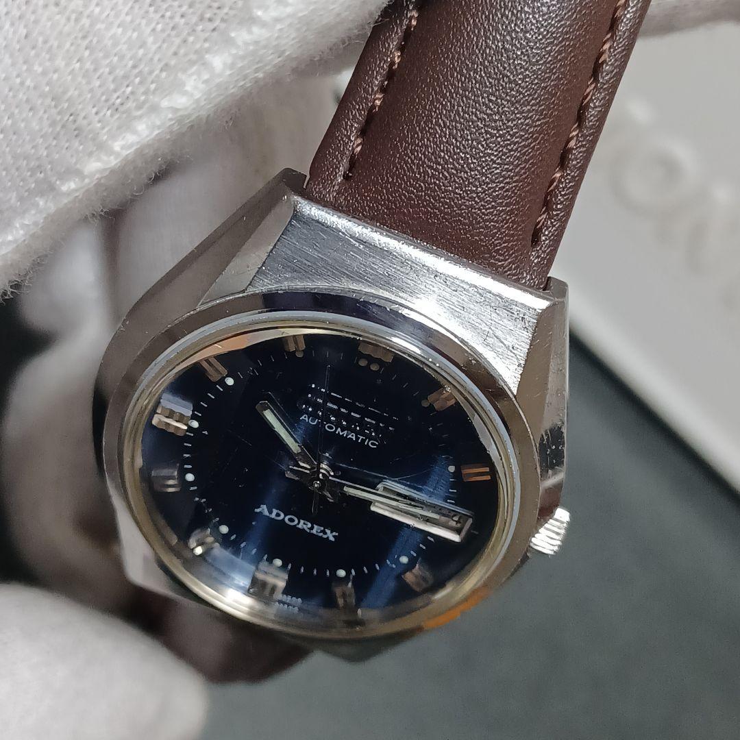 CITIZEN アドレックス 自動巻き カットガラス