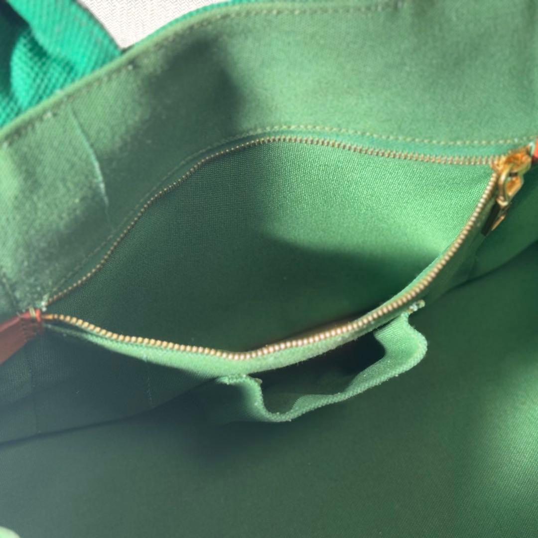 PRADA プラダ カナパ L トートバッグ グリーン