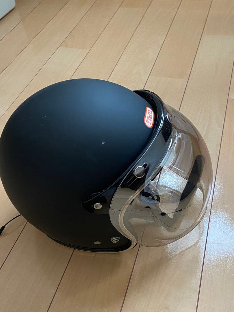 TT＆COジェットヘルメット マットブラック インカム付き