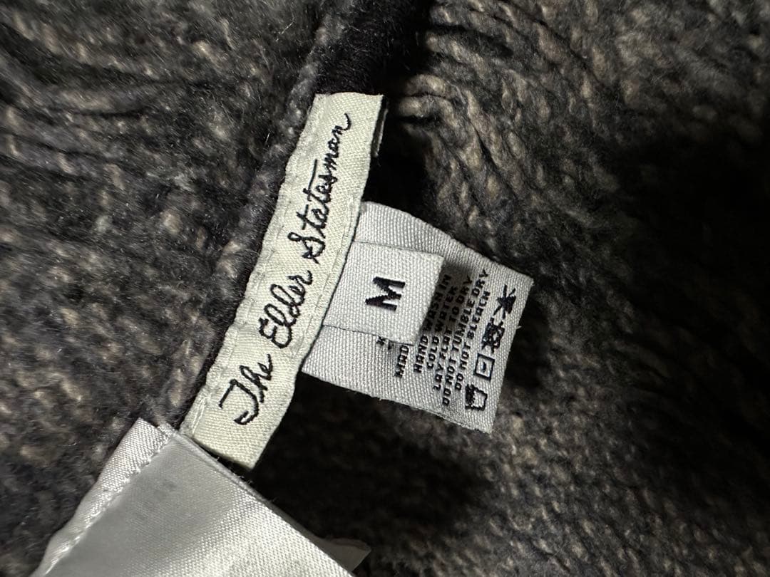 The Elder Statesman カシミヤ スモーキングジャケット