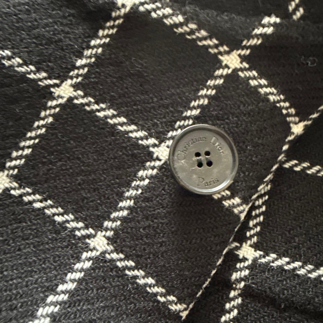 24AW DIOR ショートスリーブジャケット　黒36