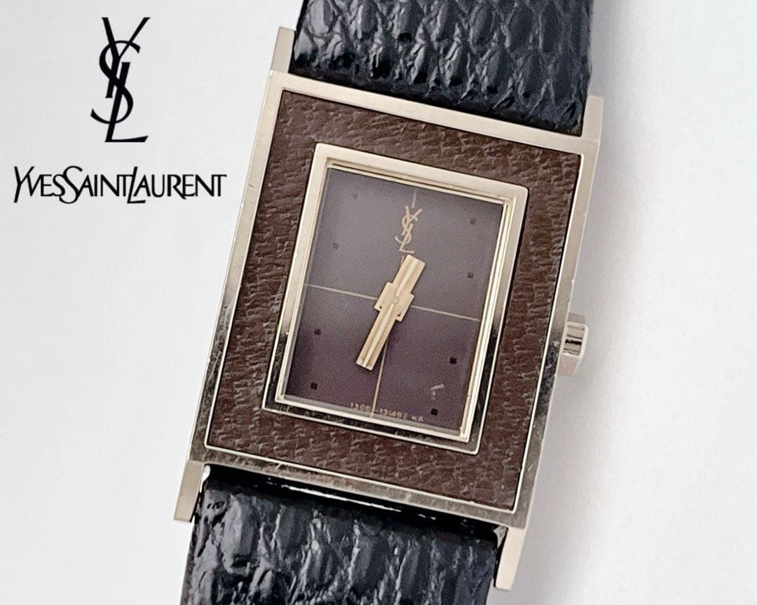 希少◎Yves Saint Laurent 腕時計 スクエア YSL タンク