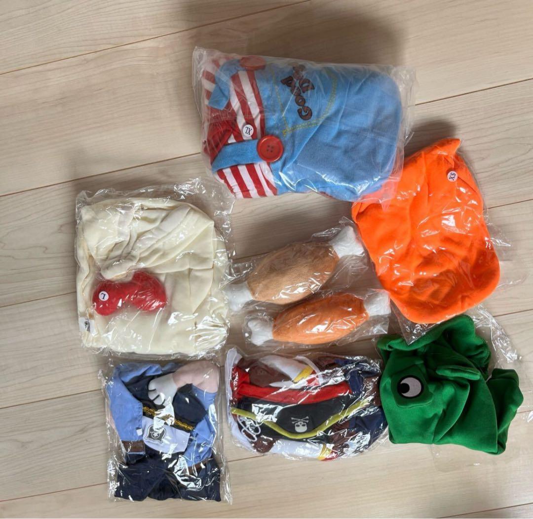 新品 600点 犬服 パーカー 帽子 ジャケット XS〜2XL まとめ