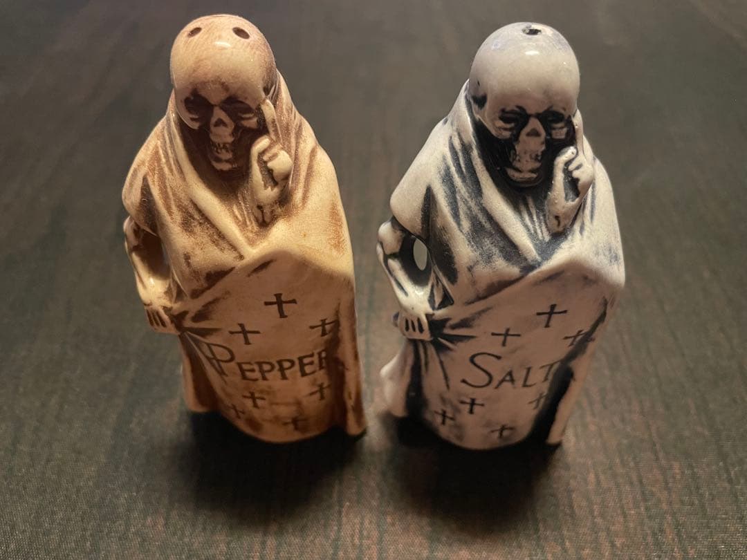 置物 NEIGHBORHOOD BOOZE REAPER SALT & PEPPER