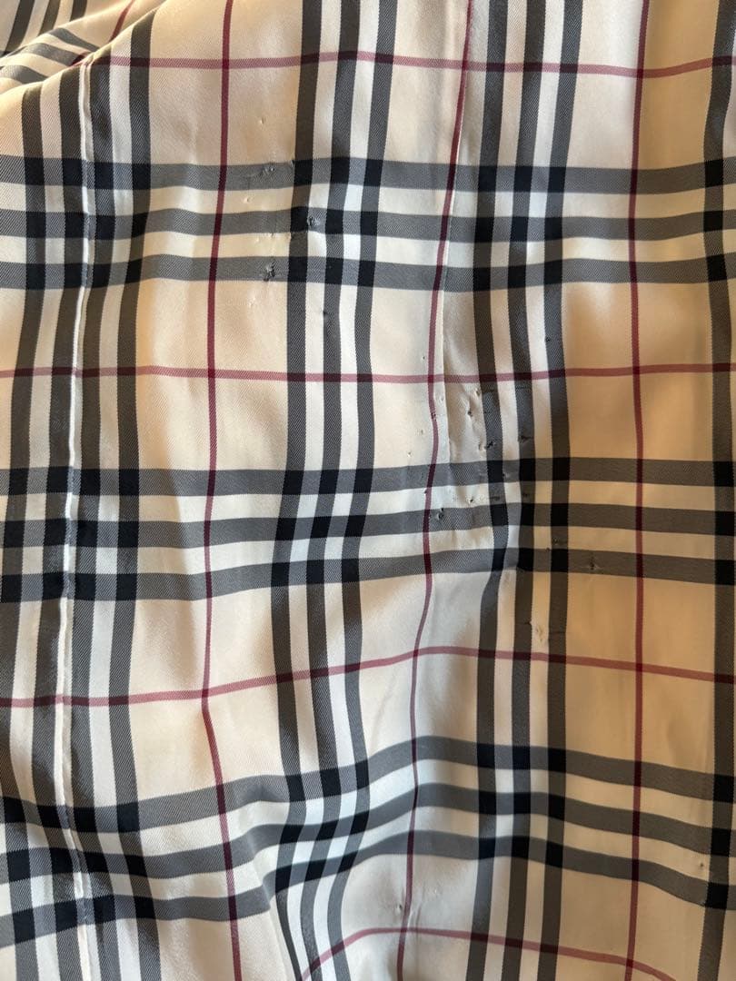 BURBERRY バーバリー 黒 ロング ダウンコート ノバチェック