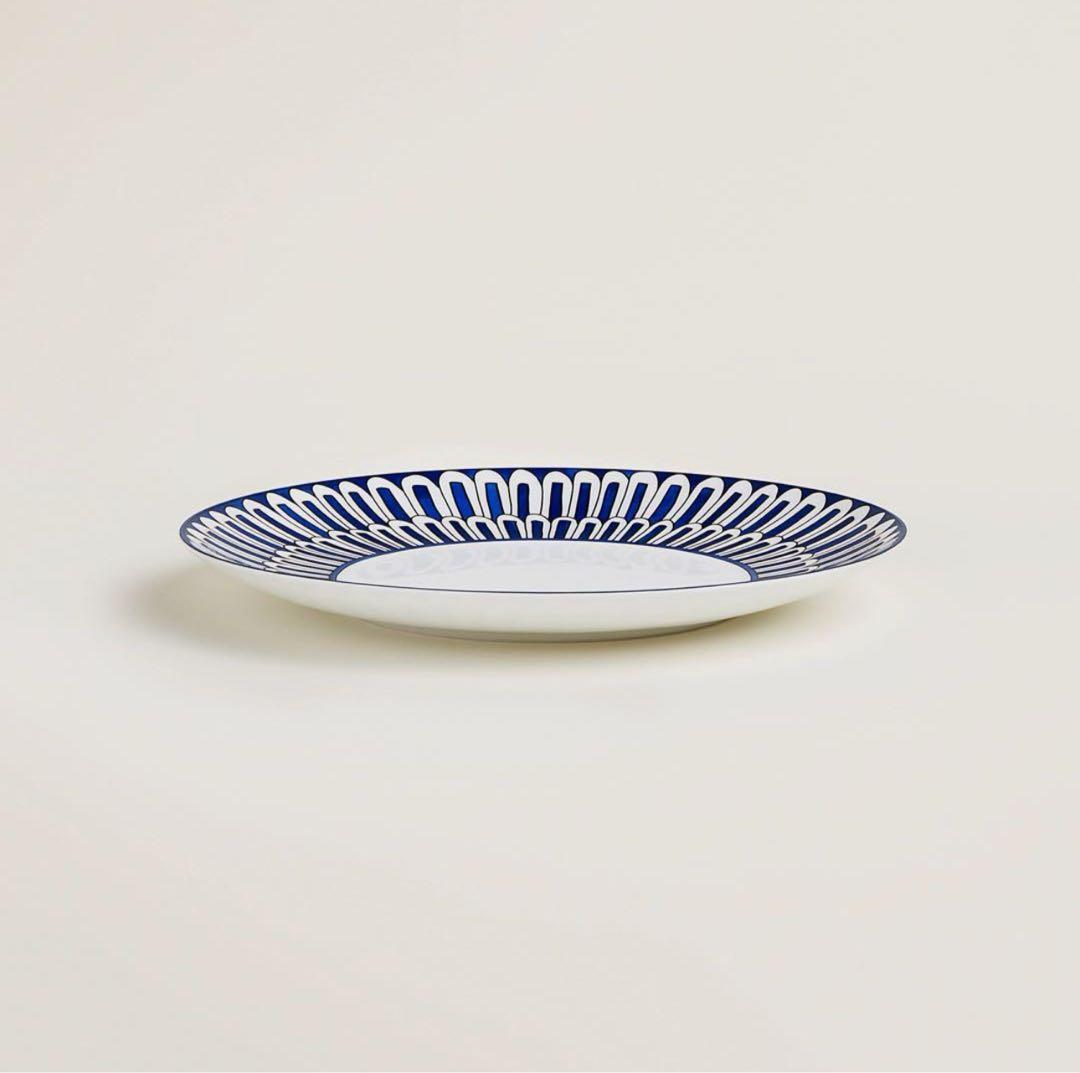 エルメス　ブルー　ダイユール　プレート　新品未使用