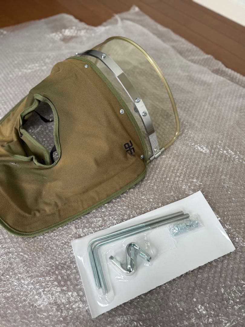 旭風防　ゼットファーザー　短風防　旧車　カーキ　緑