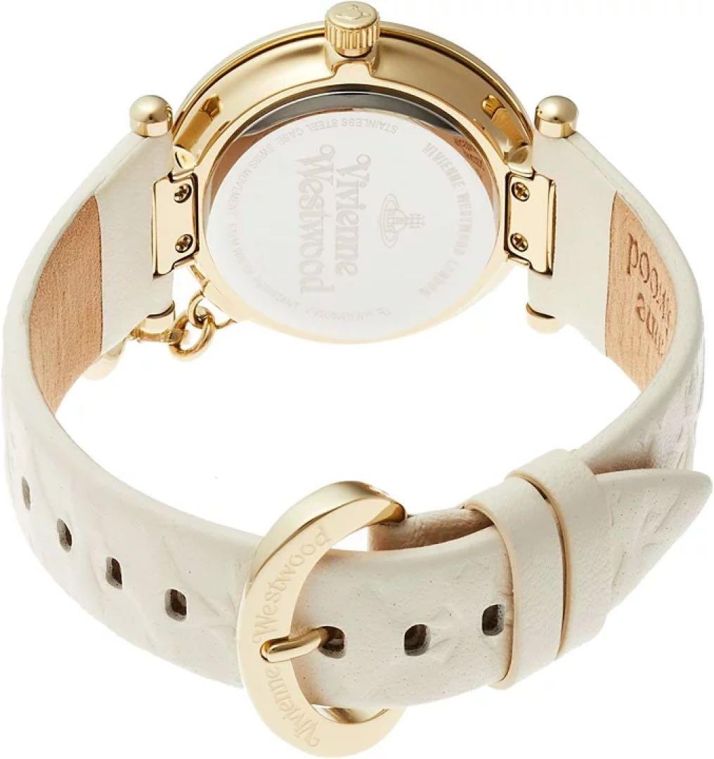 Vivienne Westwood 腕時計 クォーツ ホワイト/ゴールド
