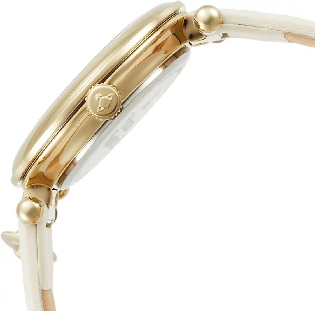 Vivienne Westwood 腕時計 クォーツ ホワイト/ゴールド
