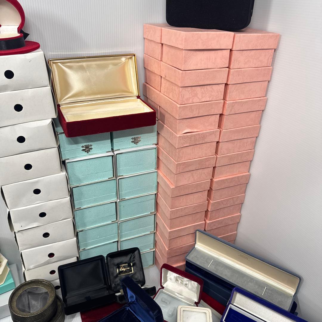 値下済 超大量148点 ジュエリーケース アクセサリーケース 他 空箱 まとめ