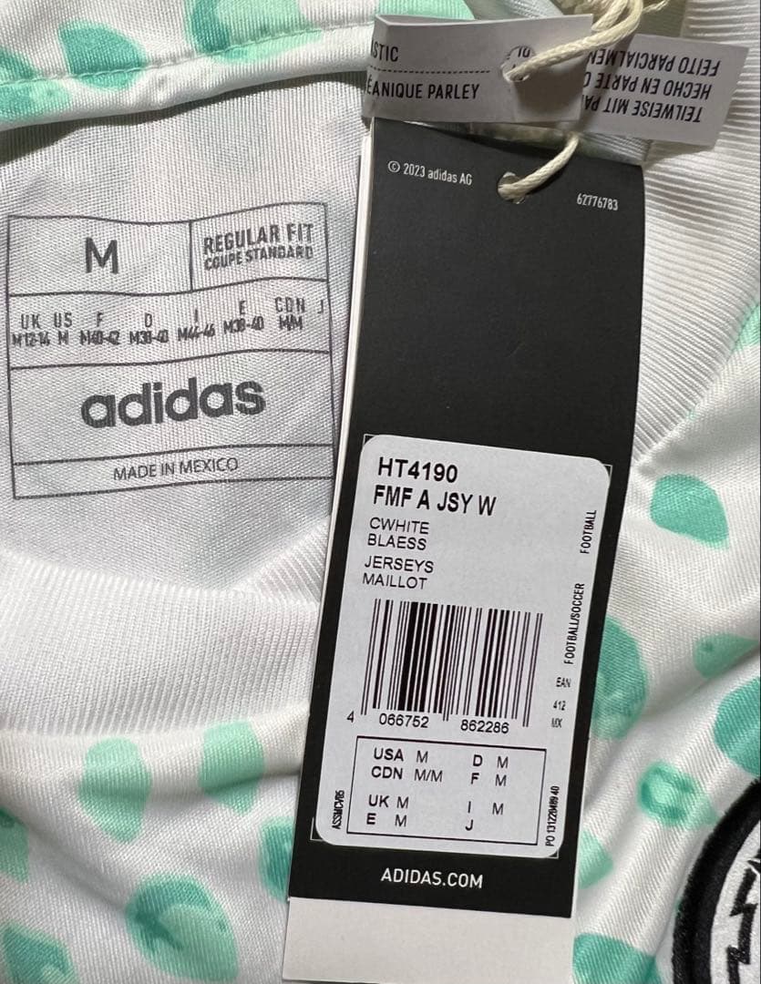 adidas メキシコ女子代表 2023 Away インポートＭサイズ　未使用